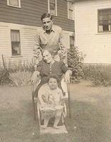 Arnold, Libby, and Joel Levine in Albany