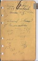 Louis Cohn notebook from School of Aeronautics