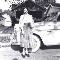 Bertie Cohn Levin at her wedding shower 1051