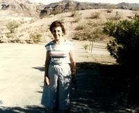 July 1986 - Thelma Hecht & Joe Magariel, Painted Desert.  See notes.