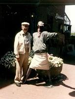 July 1986 - Thelma Hecht & Joe Magariel, Ghirardelli Square.