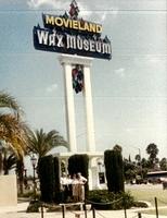 July 1986 - Thelma Hecht & Joe Magariel, Wax Museum - LA, California.