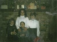 1986 Chanukah - Mindy, Michelle, Marc, and Pam Tropp