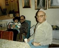 1987 Chanukah - Mindy Tropp Wolf, Arnie Tropp, Joe Magariel