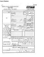 Berish Wideletz Yad Vashem Page of Testimony