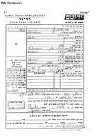 Bila Davidowitz Yad Vashem Page of Testimony