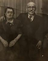 Lizzie Shenbaum Steinlauf and Bernard (Shlomo Ber), 1930's