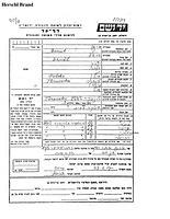 Herschl Brand - Yad Vashem Page of Testimony.  See notes.