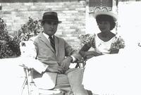 Ellis and Susan (Morton's daughter), Chicago, August, 1959