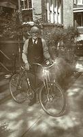 Bernard Steinlauf w bike, May 4, 1941