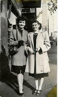 Blanche Becker Steinlauf and Mimi in NY, 1944