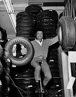 Cal Colman Steinlauf at his Tire Store