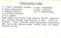 Noodle Apple Kugel