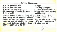 Matzo Stuffing