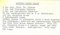 Whipped Cream Salad