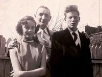 Florence Flo Weiss Rosof, Markus Weisz, Joe Weiss 1954