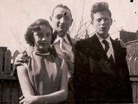 Florence Flo Weiss Rosof, Markus Weisz, Joe Weiss 1954