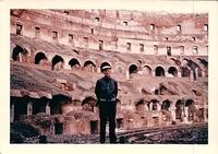 SEE NOTES.  Joe Weiss in the Colosseum in Rome 1959