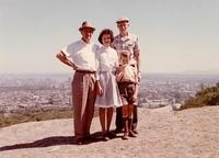 Marcus Weiss, Matti Rubin Moskowitz, Joe Weiss, and Matti's brother in Canada