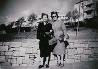 Annie Rubin Weiss (on the right) with one of her sisters