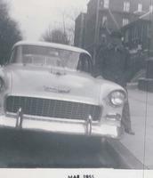 Markus Weisz 1956 w his first car, a 1955 Chevy Impala