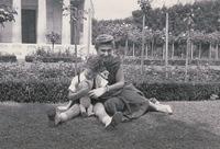 Andriska and his mother, 1959. See notes (Front)