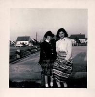 Flo Rosof Weiss and Edith Rivka Weiss, Wantagh, NY 1953