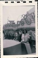 Markus and Edith Rivka Weiss boating at Jones Beach 1953