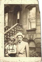 Markus and Joe Weiss in Williamsburg, NY abt 1944