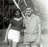 Rivka Edith Weiss and Barry Hochdorf, 1955