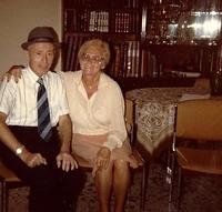 Avraham Bleier and Violet Bleier Silvern, 1982