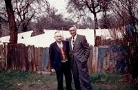 Ernest Weisz with Markus Weisz. Dublin, Ireland, 1960