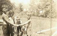 Joe Weiss (curly haired baby) in 1940.  See notes.