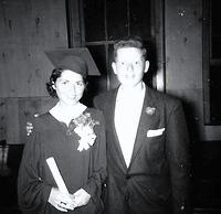 Rivka Edith Weiss and Joe Weiss, Aug 1955