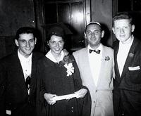 Barry Hochdorf, Rivka Edith Weiss, Markus Weiss, Joe Weiss, Aug 1955