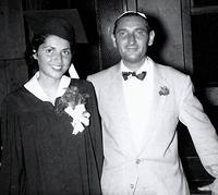 Rivka Edith and Marcus Weiss, Aug 1955