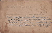 Morris Wolfson, 1903 (back)