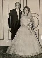 Frank and Minette Raskin Akman Wedding Portrait