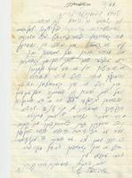 Plocka letter from Israel, 1969 (2 of 2)