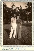 Louis and Marietta Ritz Cohn, July 4, 1942