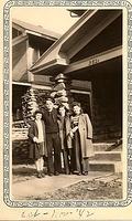 Hike Cohn Schulman, Louis Cohn, Eva Cohn Tulchinsky, & Bertie Cohn Levin, 1942