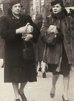 Esther Baellow Wolfson & Eva Cohn Tulchinsky, 1941