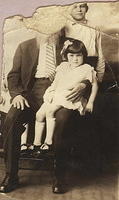 Kolman Baellow, Louis Cohn, Eva Cohn Tulchinsky (?)