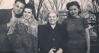 Louis Cohn, Fannie Baellow Stolov, Miriam Schulman Cohn, Fannie Cohn Cohen. 1941