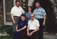 Leslie, Roni Cohn Belson, & Jack w Marietta Ritz Cohn & Louis Cohn