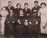 Cohn Family Portrait, Dec 1913, Kansas City. See Notes.