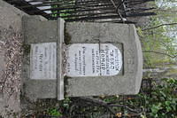 Avraham Shloima Komar's Headstone