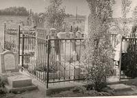 Family Plot in Odessa, Russia, 1962.  See notes.