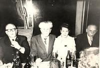 David Rybalov, Yakov Gurevich, Roza Reizl Shatajko Komar, and unknown