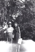 Abe Cohn and Fannie Cohn Cohen in Jacksonville, June 1946